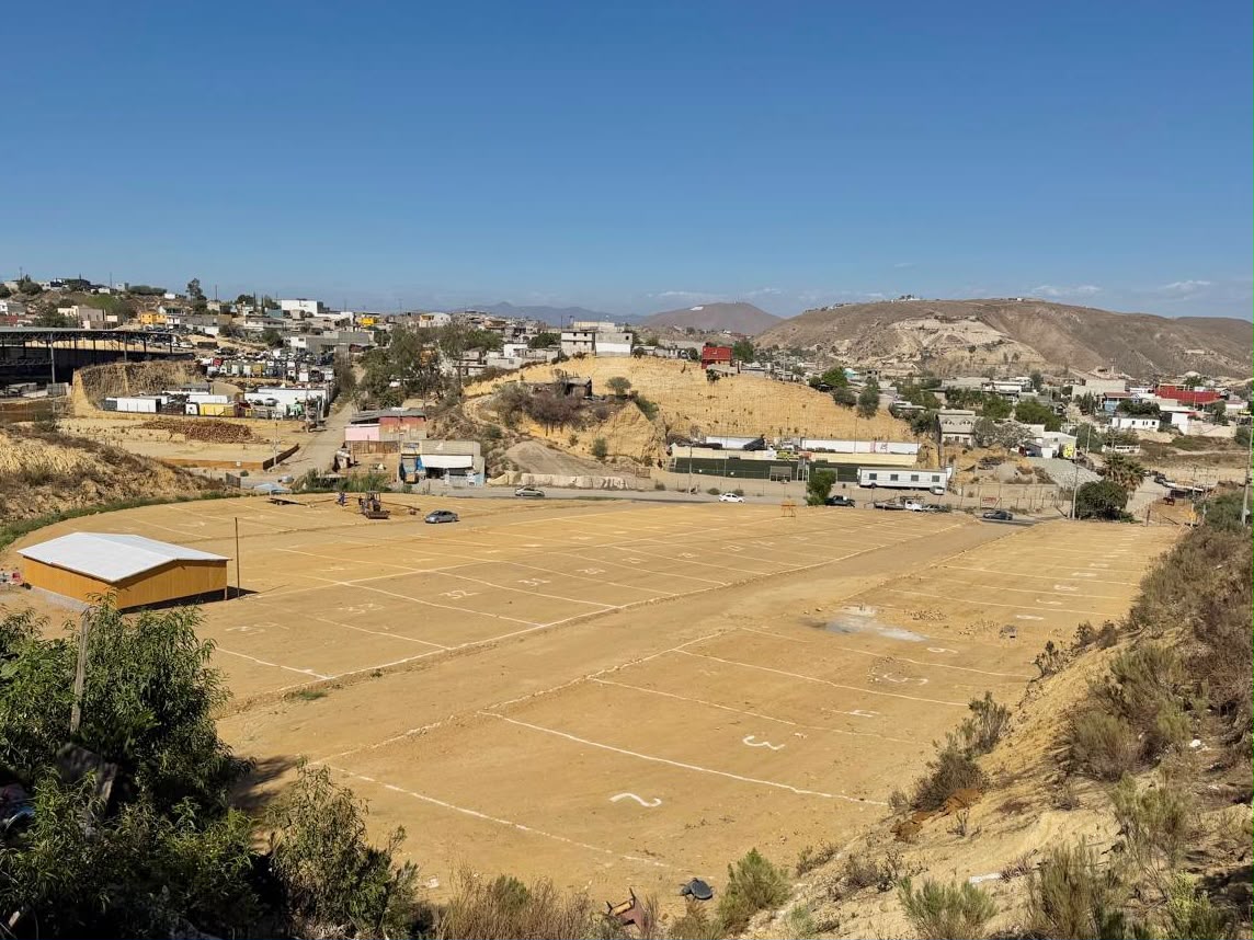 Terreno lotificado con vista a colonias de Tijuana